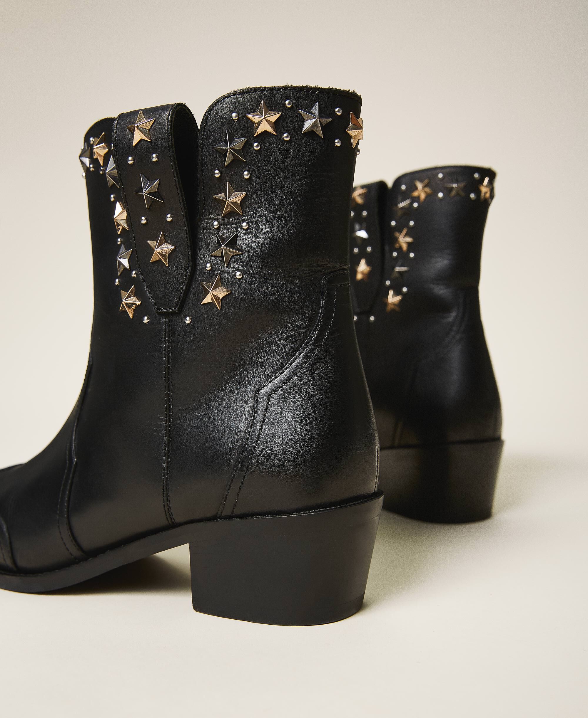 boots with studs on