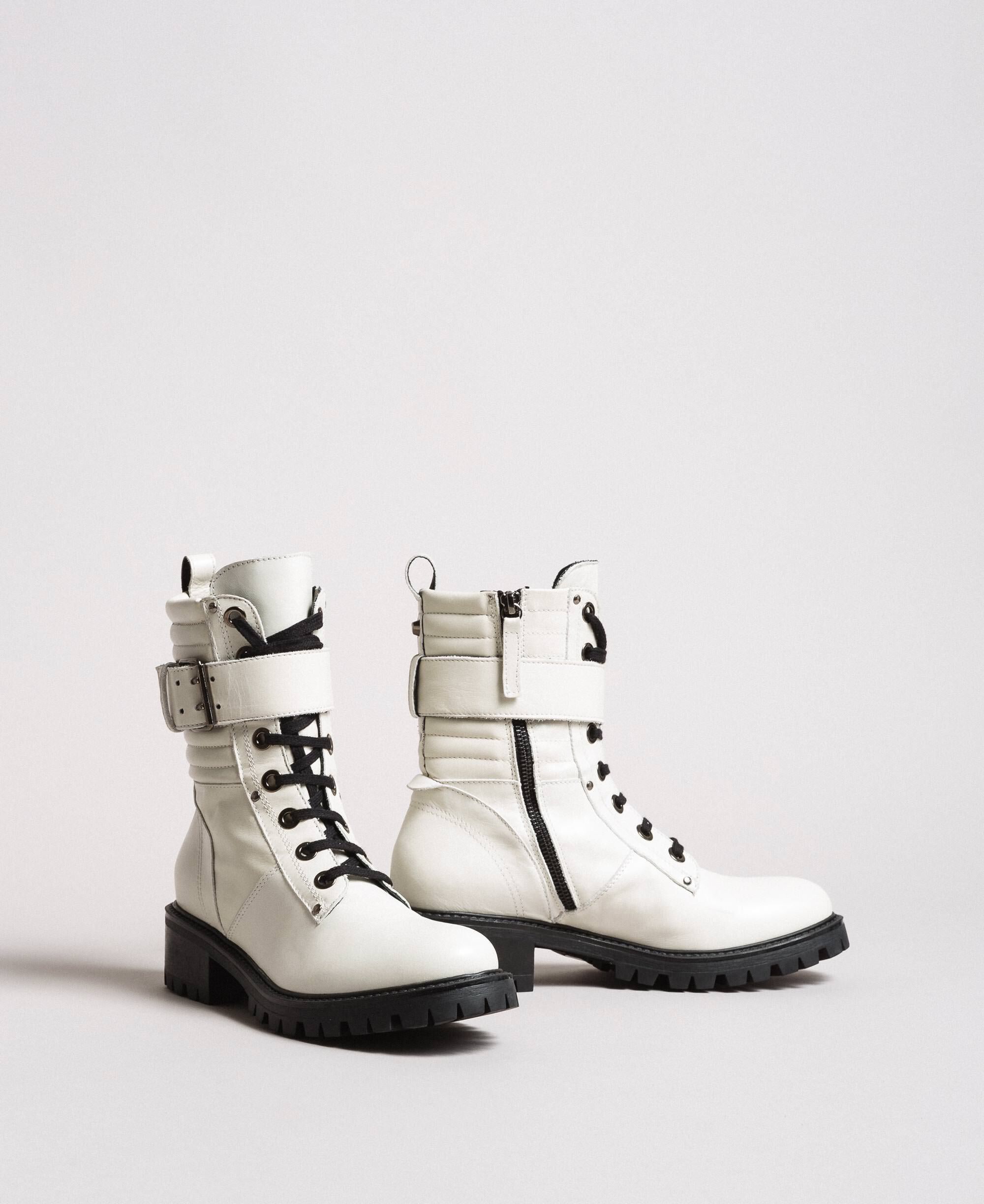 lace up boots long