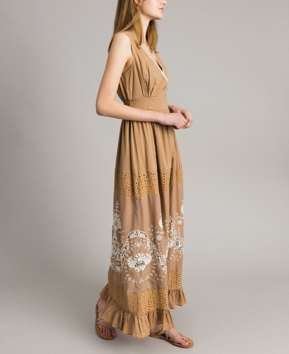 Длинное платье из муслина фото