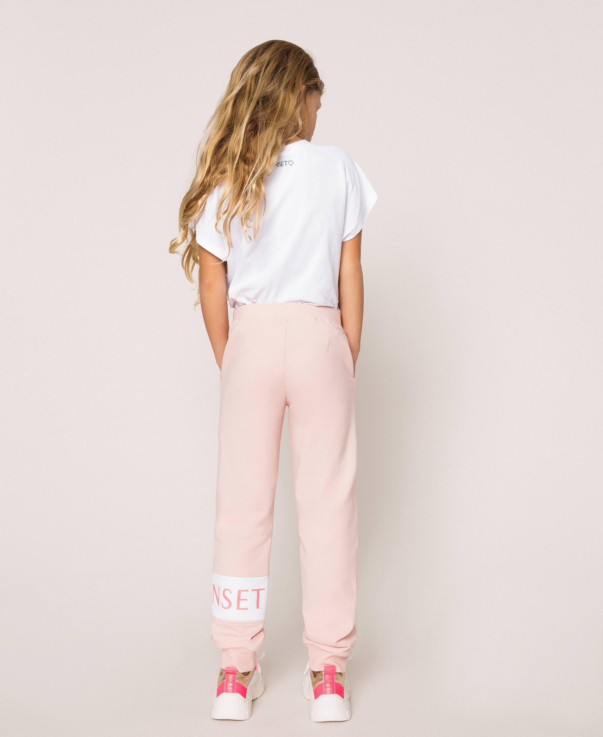 pale pink joggers