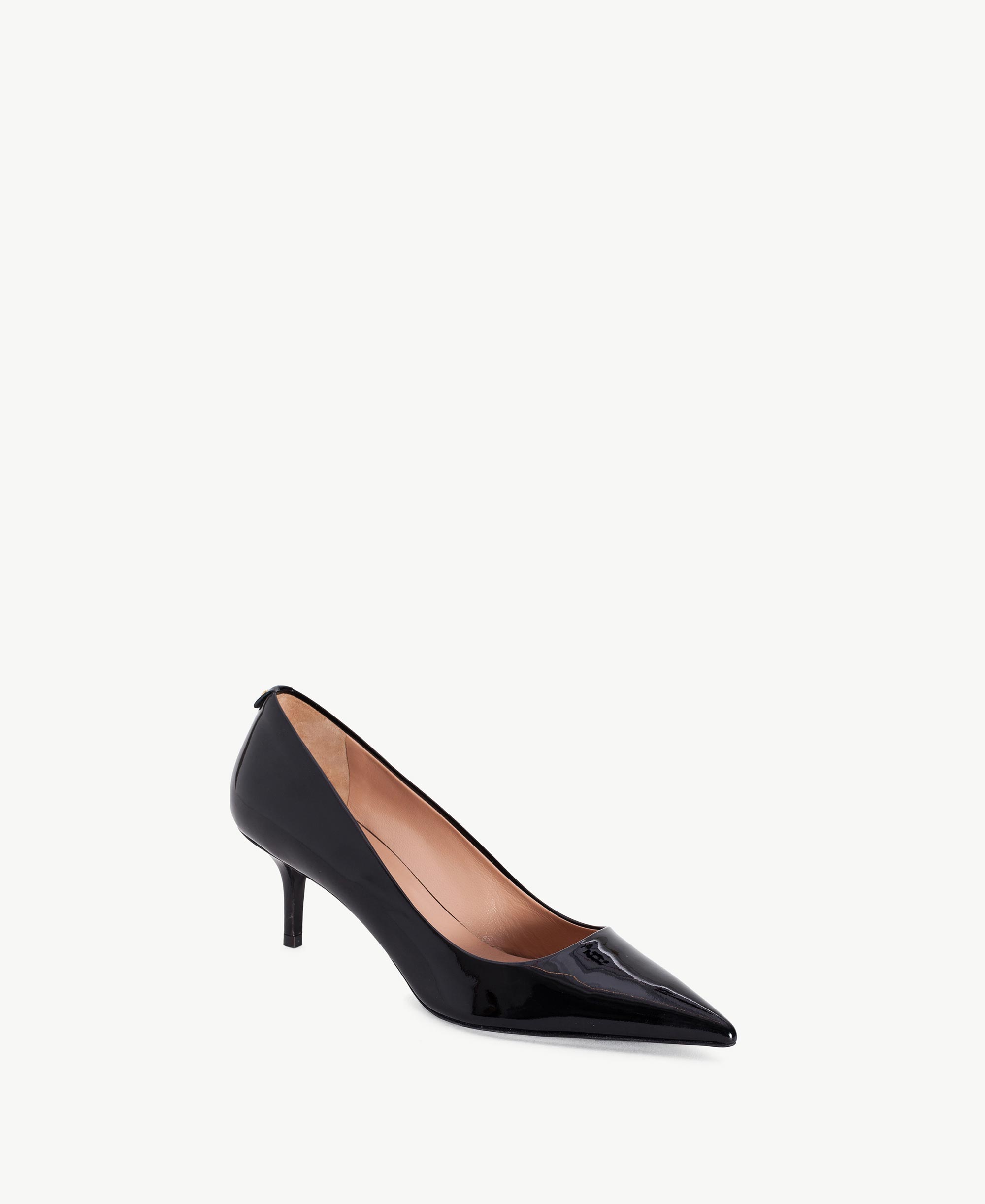 TWINSET Patent leather court shoes