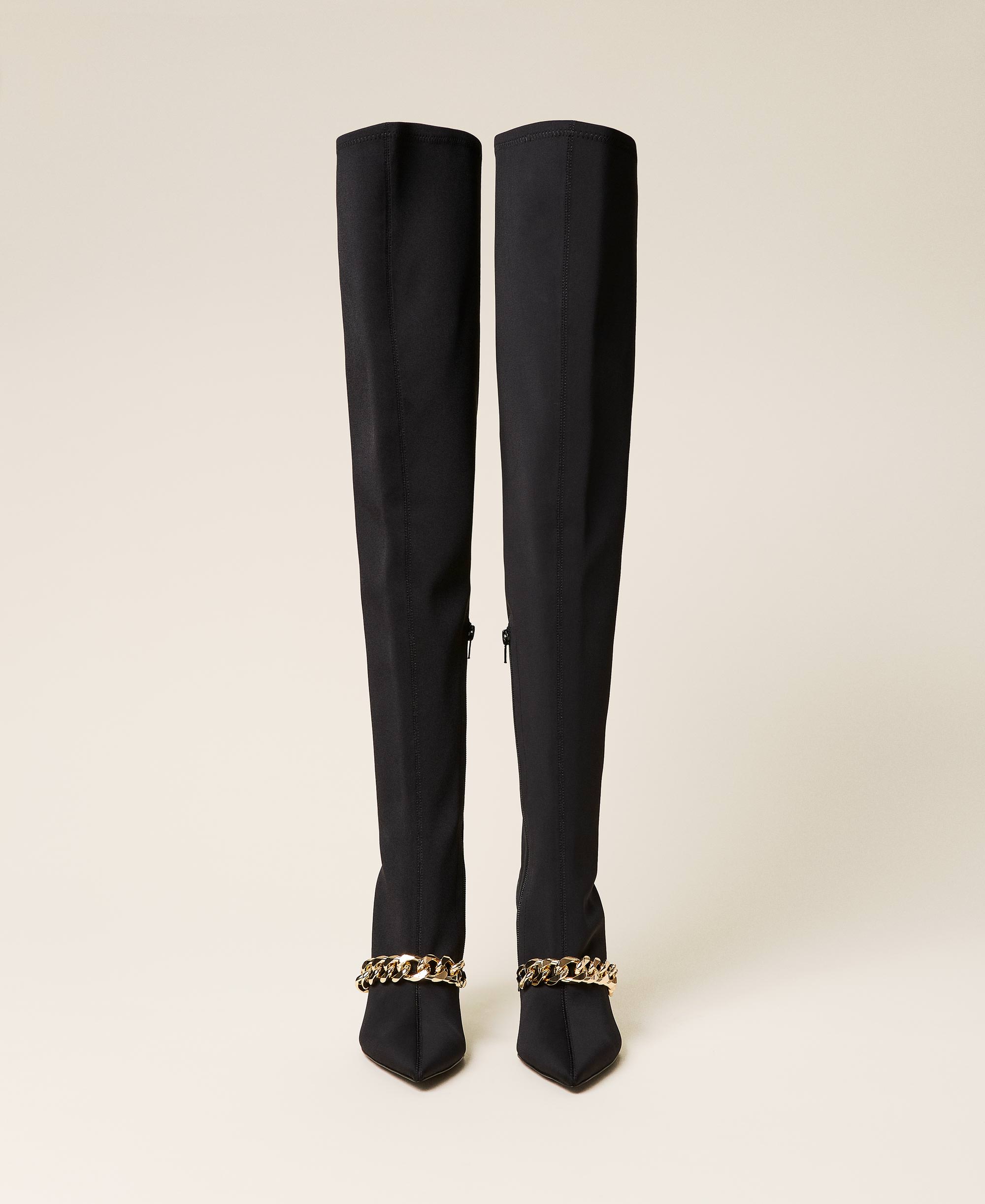 milano thigh high boots