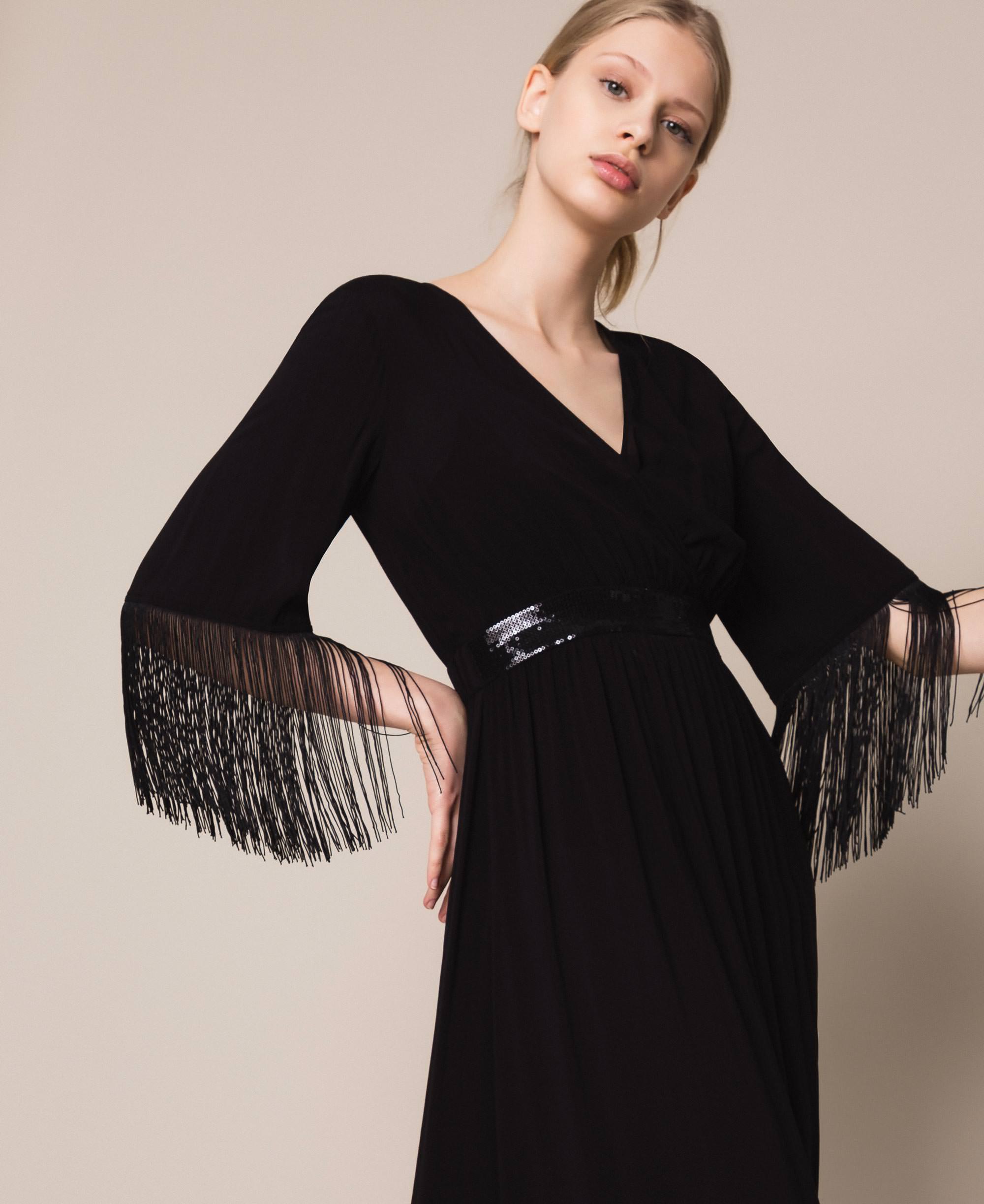 viscose midi dress