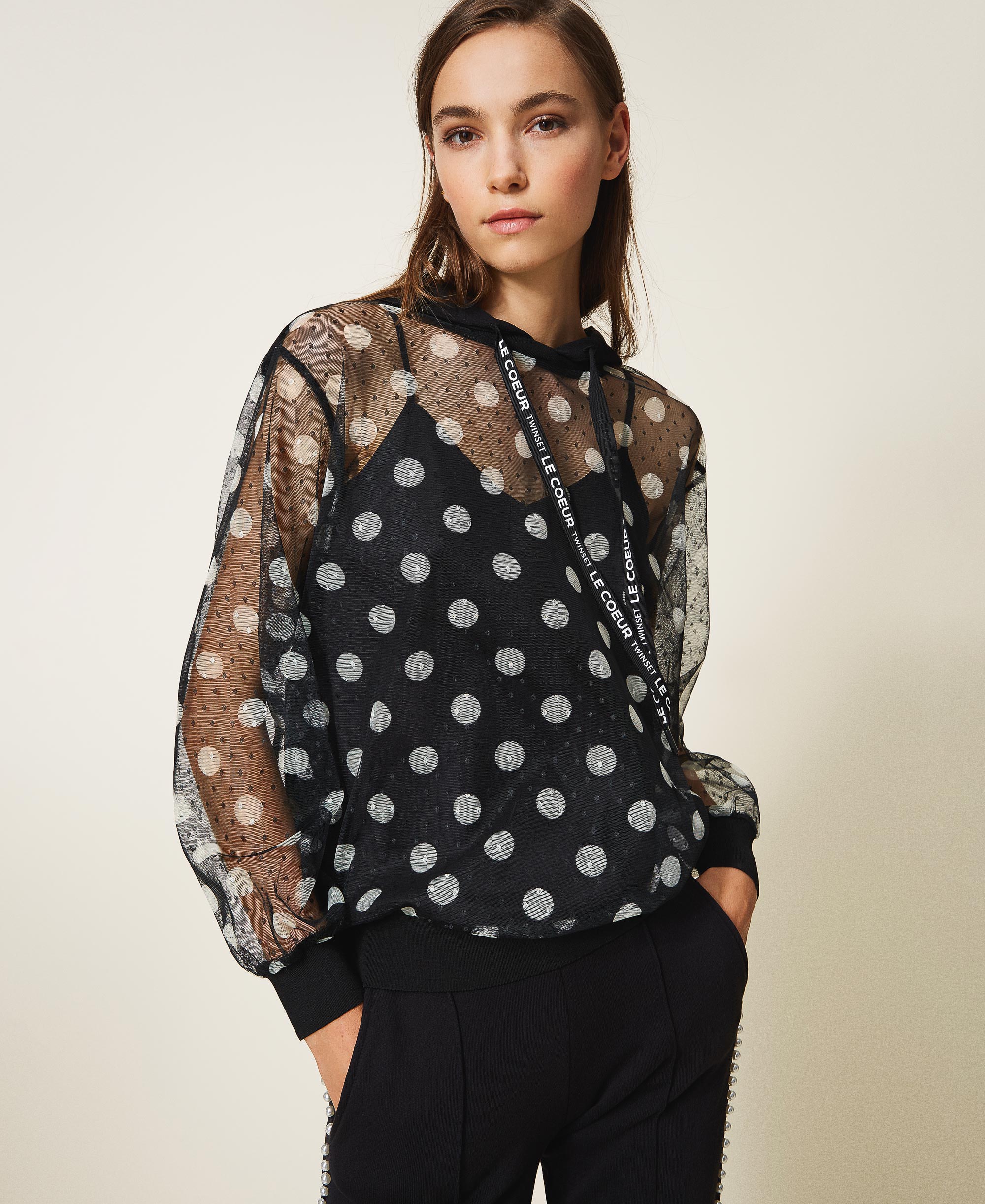 polka dot sweatshirts