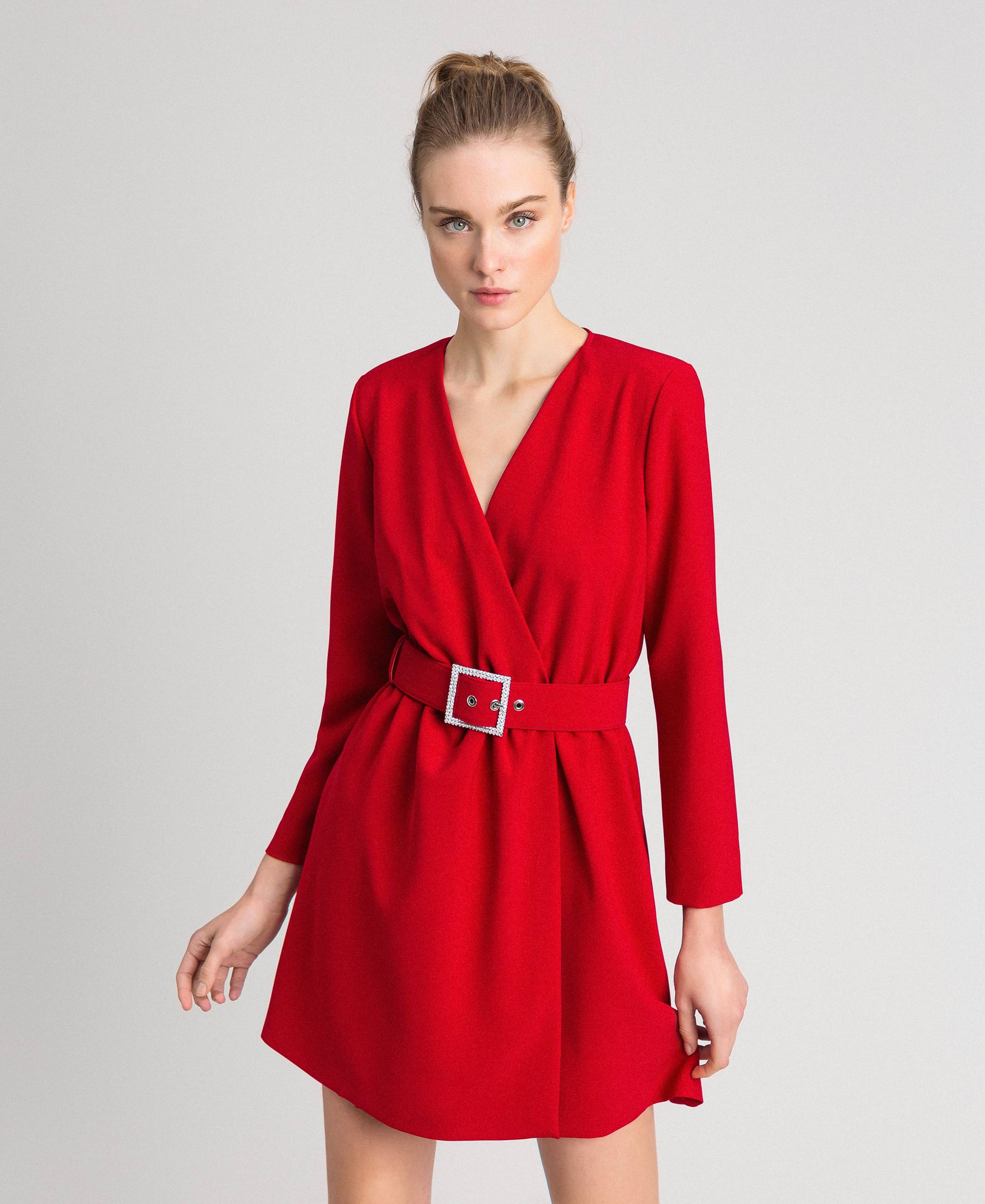 twin set red dress