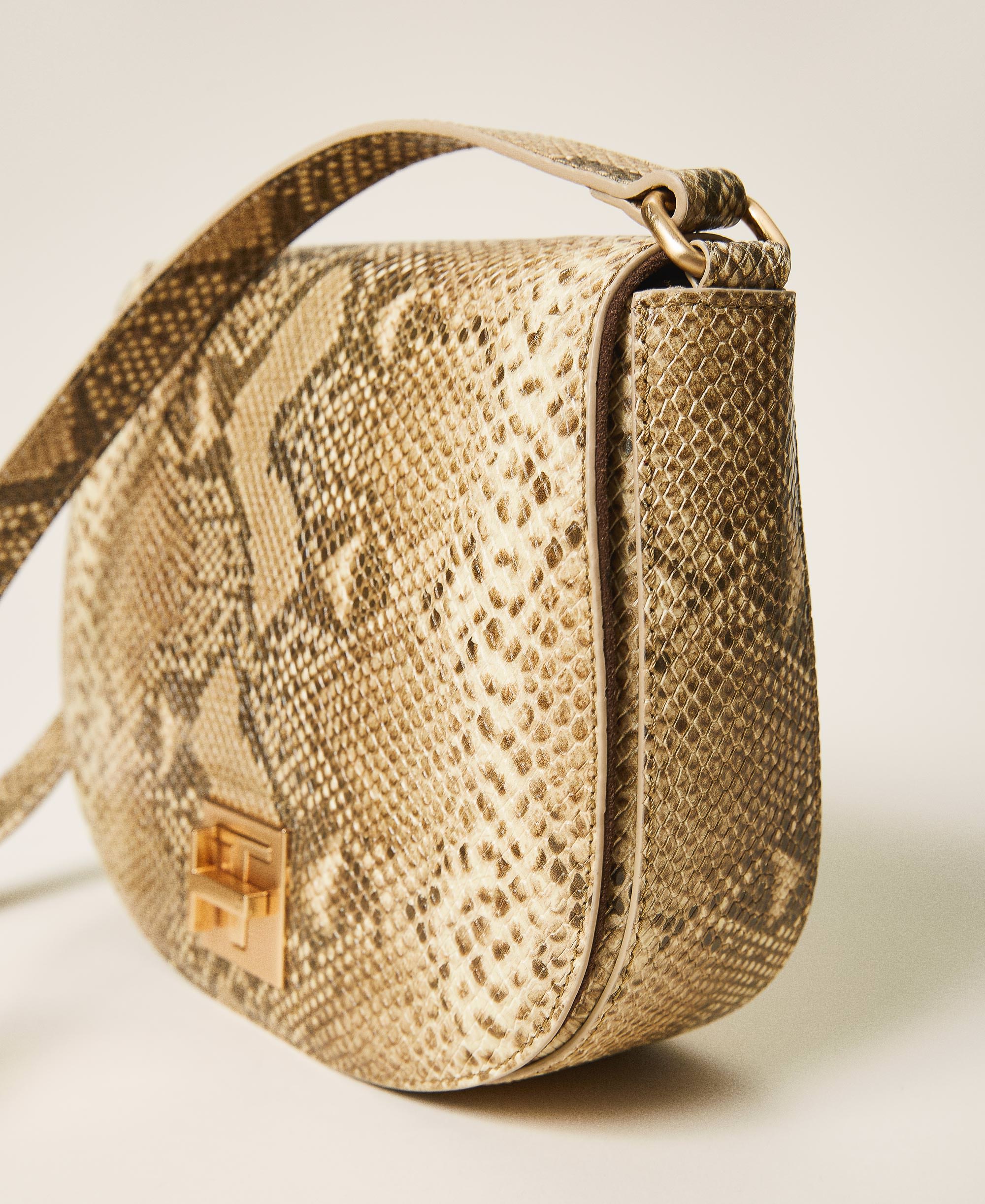 animal print shoulder bag