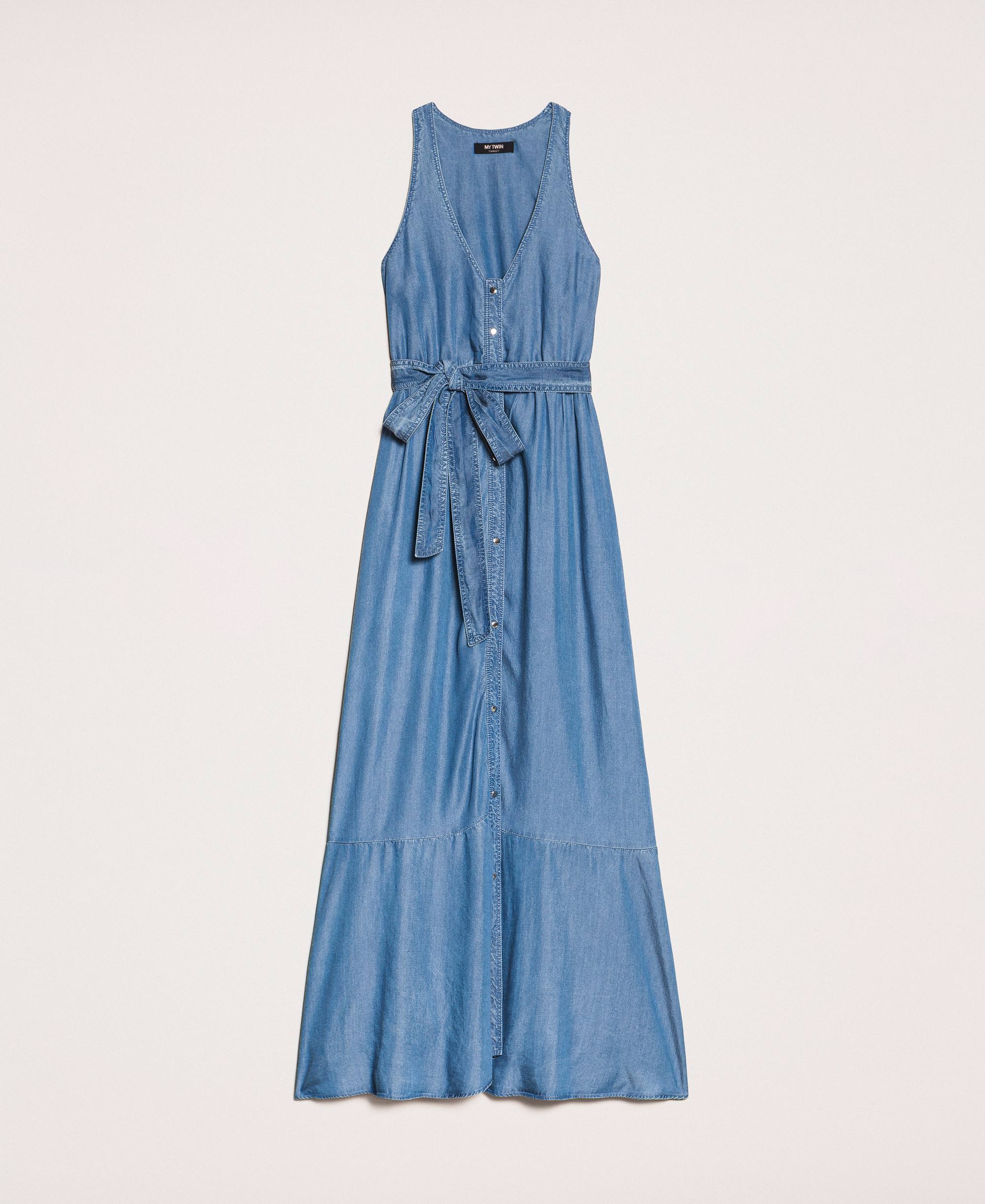 jeans long dress