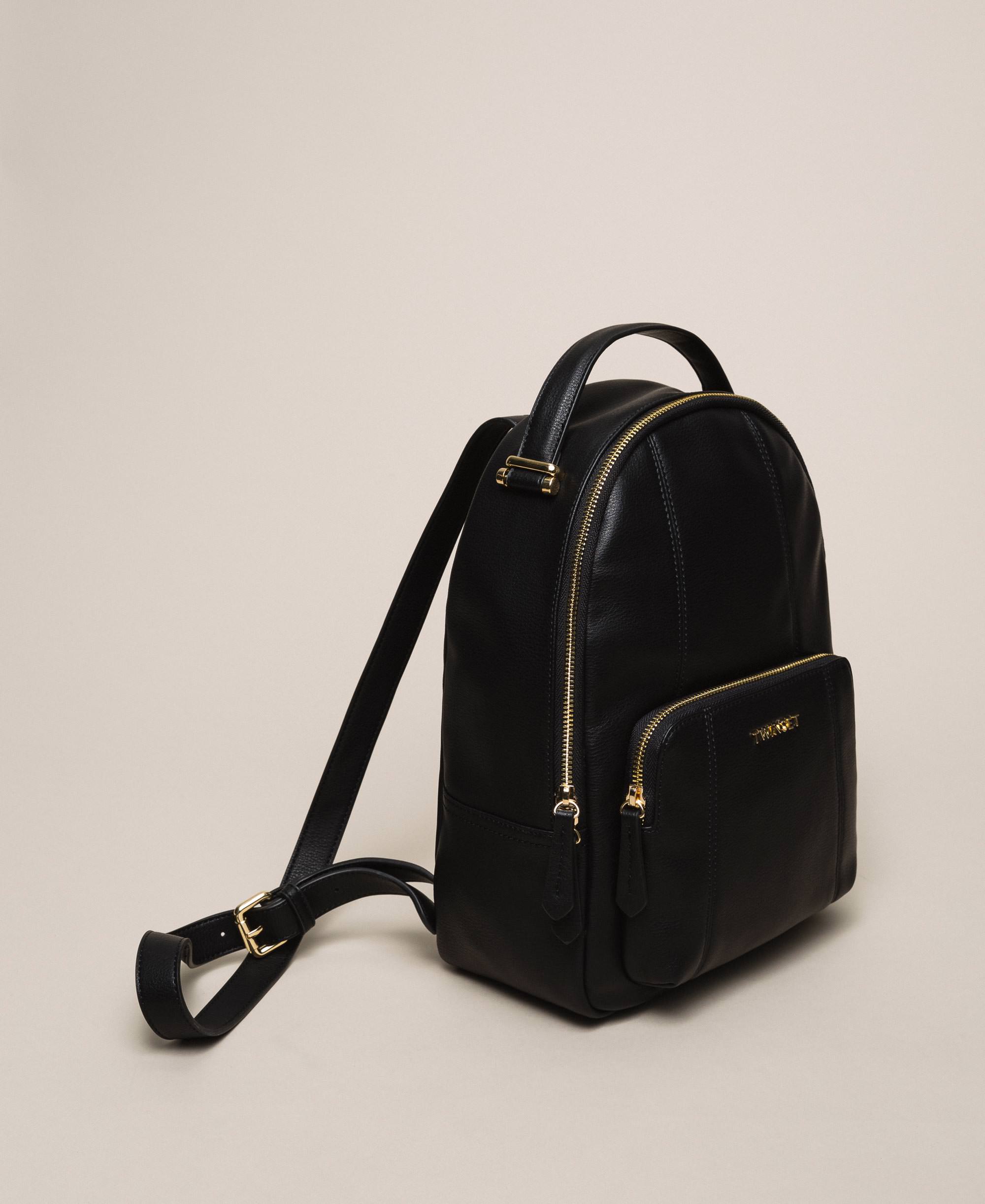 orila faux leather backpack