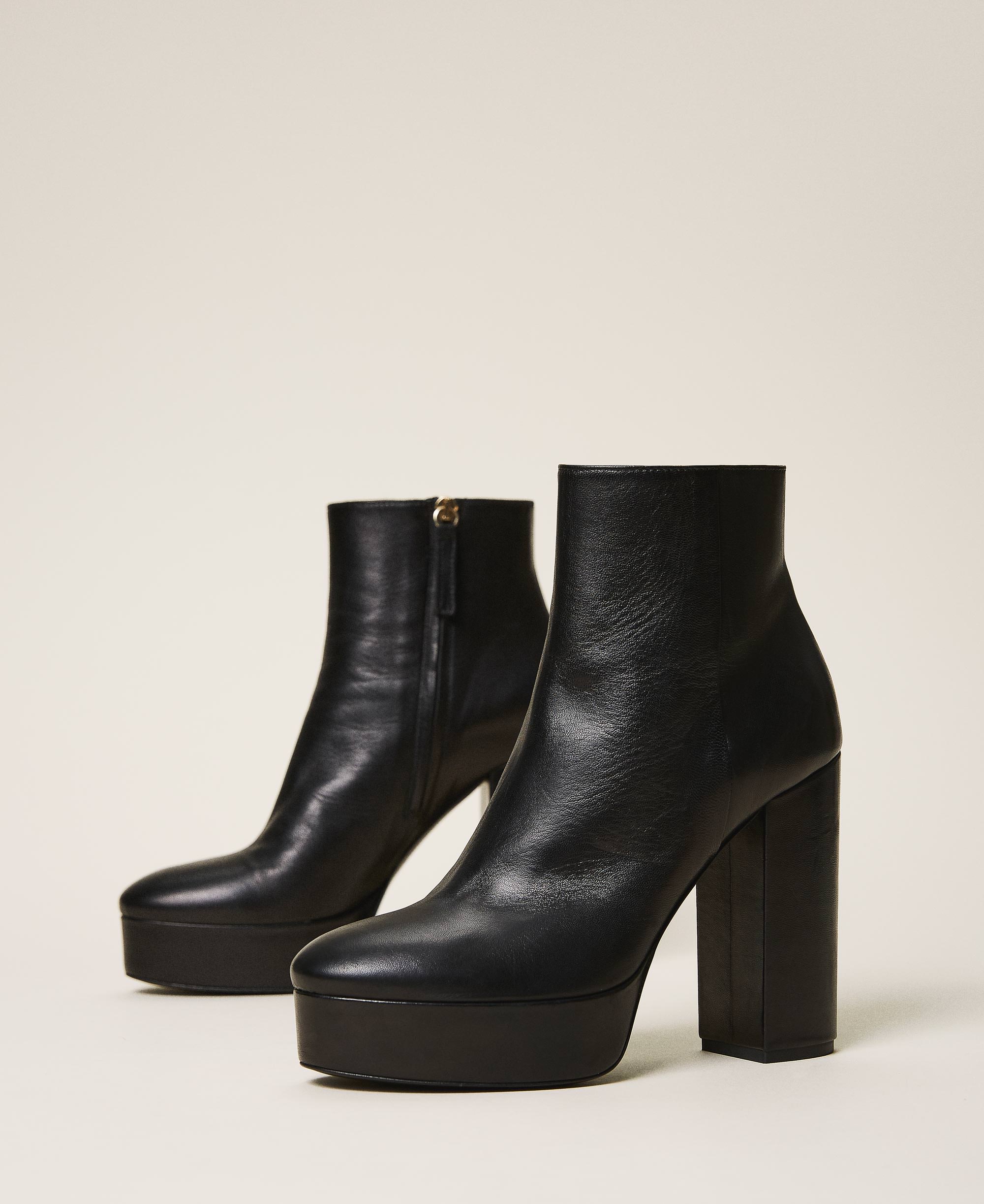 platform ankle boots